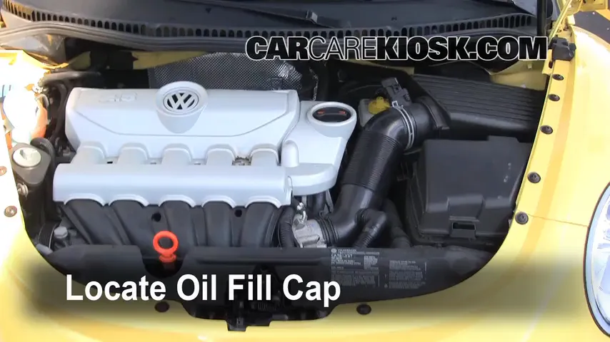 2008 Volkswagen Beetle S 2.5L 5 Cyl. Hatchback Oil